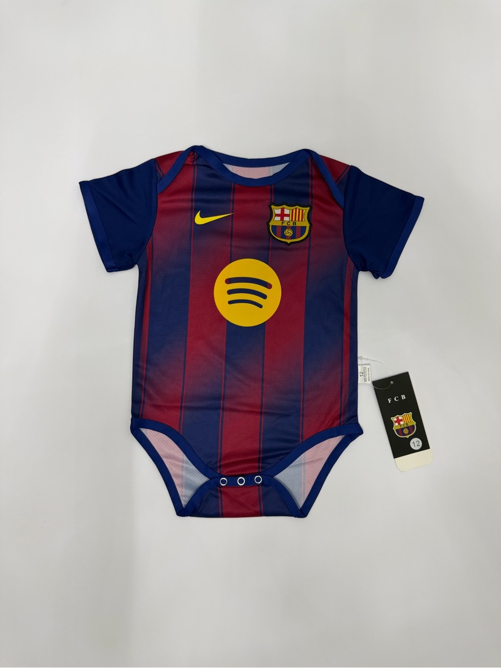 FC Barcelona Baby One-Piece Bodysuit